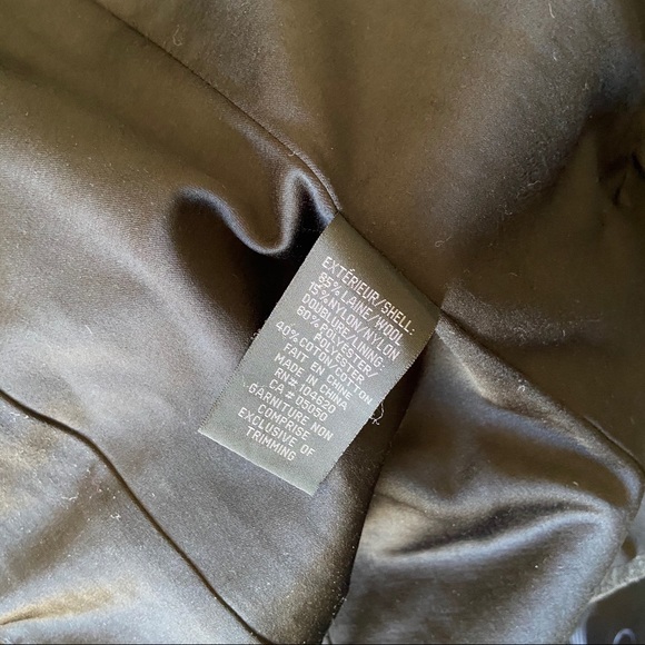 vintage | jacob | wool tie-waist coat - Picture 9 of 16